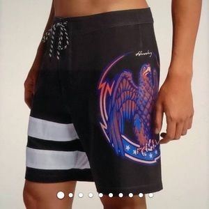 Hurley kolohe andino team shorts size 34